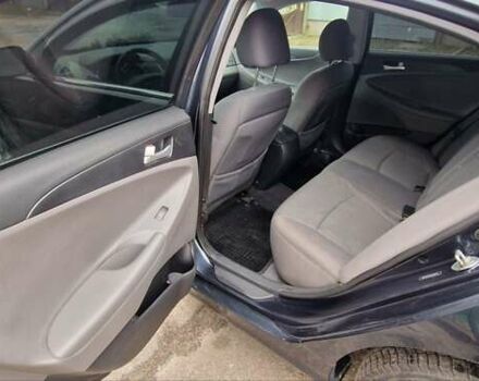 Синий Хендай Соната, объемом двигателя 2.36 л и пробегом 185 тыс. км за 7300 $, фото 9 на Automoto.ua