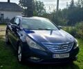 Синий Хендай Соната, объемом двигателя 2.4 л и пробегом 146 тыс. км за 8399 $, фото 1 на Automoto.ua