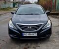 Синий Хендай Соната, объемом двигателя 2.36 л и пробегом 185 тыс. км за 7300 $, фото 2 на Automoto.ua