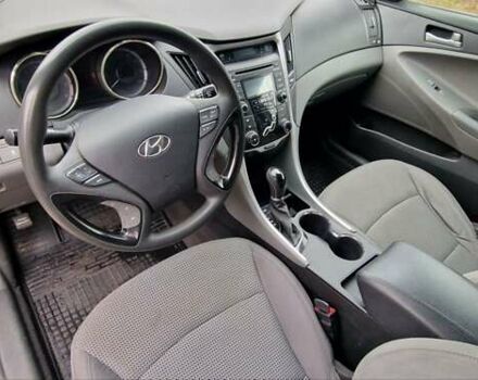 Синий Хендай Соната, объемом двигателя 2.36 л и пробегом 185 тыс. км за 7300 $, фото 8 на Automoto.ua