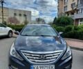 Синий Хендай Соната, объемом двигателя 2.36 л и пробегом 198 тыс. км за 11000 $, фото 1 на Automoto.ua
