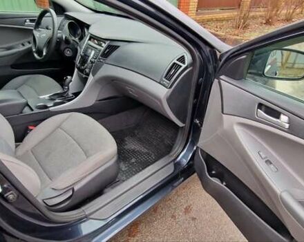 Синий Хендай Соната, объемом двигателя 2.36 л и пробегом 185 тыс. км за 7300 $, фото 13 на Automoto.ua