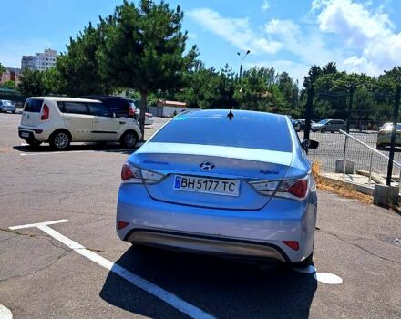 Синий Хендай Соната, объемом двигателя 2.4 л и пробегом 200 тыс. км за 12500 $, фото 1 на Automoto.ua
