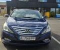 Синий Хендай Соната, объемом двигателя 2.4 л и пробегом 146 тыс. км за 7100 $, фото 1 на Automoto.ua