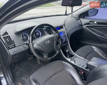 Синій Хендай Соната, об'ємом двигуна 2.36 л та пробігом 283 тис. км за 9300 $, фото 11 на Automoto.ua