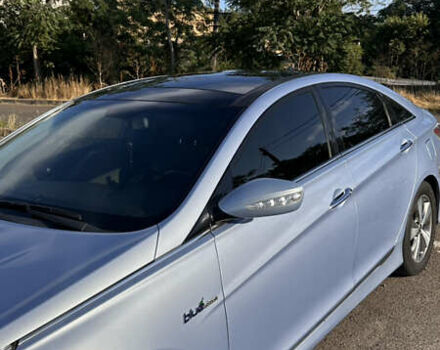 Синий Хендай Соната, объемом двигателя 2.4 л и пробегом 225 тыс. км за 12000 $, фото 6 на Automoto.ua