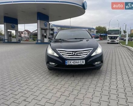 Синій Хендай Соната, об'ємом двигуна 2.36 л та пробігом 283 тис. км за 9300 $, фото 1 на Automoto.ua