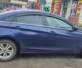 Синий Хендай Соната, объемом двигателя 2.4 л и пробегом 282 тыс. км за 7500 $, фото 1 на Automoto.ua
