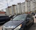 Синий Хендай Соната, объемом двигателя 2.4 л и пробегом 170 тыс. км за 8500 $, фото 1 на Automoto.ua