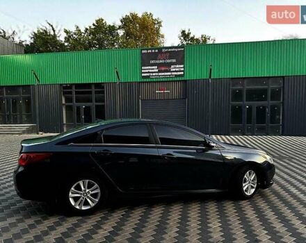 Синий Хендай Соната, объемом двигателя 2.4 л и пробегом 63 тыс. км за 9000 $, фото 3 на Automoto.ua