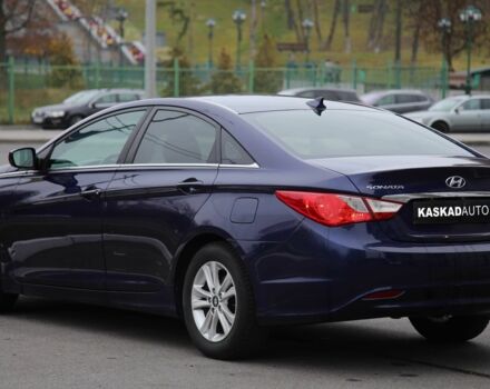 Синий Хендай Соната, объемом двигателя 2.4 л и пробегом 188 тыс. км за 8500 $, фото 3 на Automoto.ua