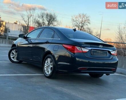 Синий Хендай Соната, объемом двигателя 2.4 л и пробегом 193 тыс. км за 8990 $, фото 9 на Automoto.ua