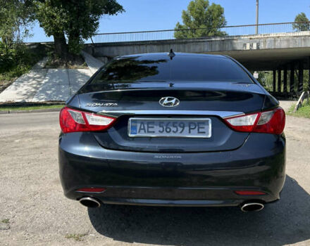 Синий Хендай Соната, объемом двигателя 2.4 л и пробегом 201 тыс. км за 9300 $, фото 7 на Automoto.ua