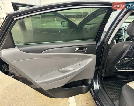 Синий Хендай Соната, объемом двигателя 2.4 л и пробегом 196 тыс. км за 7800 $, фото 18 на Automoto.ua