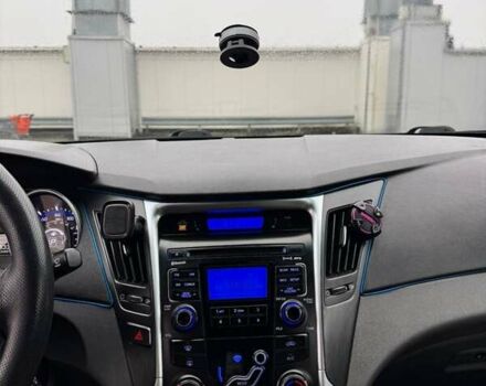 Синий Хендай Соната, объемом двигателя 2.4 л и пробегом 196 тыс. км за 7800 $, фото 13 на Automoto.ua