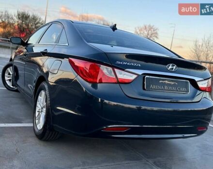 Синий Хендай Соната, объемом двигателя 2.4 л и пробегом 193 тыс. км за 8990 $, фото 10 на Automoto.ua