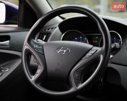 Синий Хендай Соната, объемом двигателя 2.4 л и пробегом 188 тыс. км за 8500 $, фото 13 на Automoto.ua