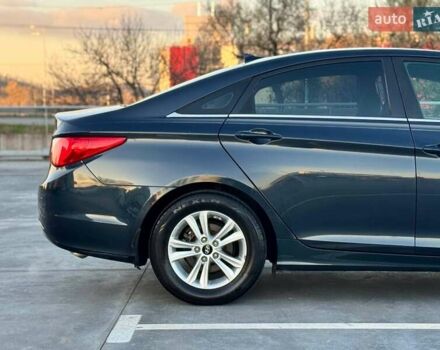 Синий Хендай Соната, объемом двигателя 2.4 л и пробегом 193 тыс. км за 8990 $, фото 16 на Automoto.ua