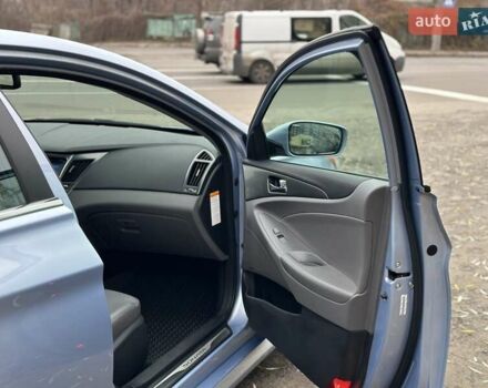 Синий Хендай Соната, объемом двигателя 2.36 л и пробегом 115 тыс. км за 11300 $, фото 14 на Automoto.ua