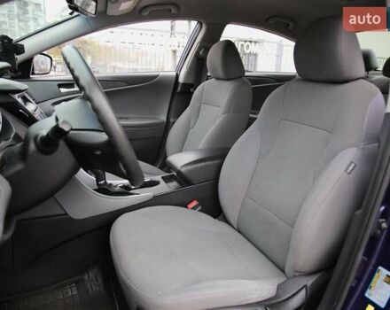 Синий Хендай Соната, объемом двигателя 2.4 л и пробегом 188 тыс. км за 8500 $, фото 6 на Automoto.ua