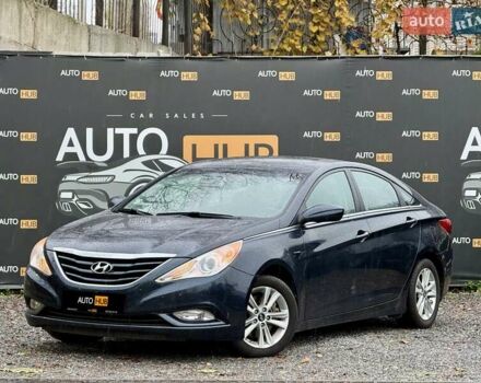 Синий Хендай Соната, объемом двигателя 2.36 л и пробегом 131 тыс. км за 8300 $, фото 3 на Automoto.ua