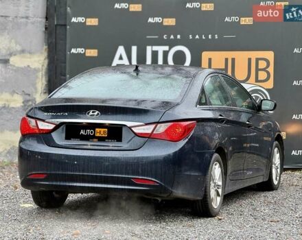 Синий Хендай Соната, объемом двигателя 2.36 л и пробегом 131 тыс. км за 8300 $, фото 6 на Automoto.ua