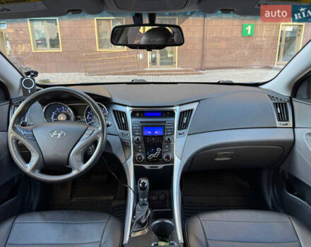 Синій Хендай Соната, об'ємом двигуна 2.36 л та пробігом 200 тис. км за 7500 $, фото 21 на Automoto.ua
