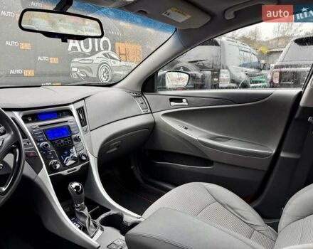 Синий Хендай Соната, объемом двигателя 2.36 л и пробегом 131 тыс. км за 8300 $, фото 12 на Automoto.ua