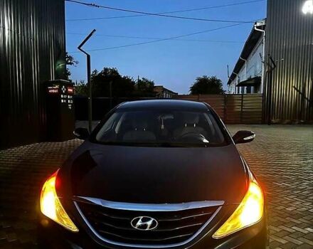 Синий Хендай Соната, объемом двигателя 2.4 л и пробегом 63 тыс. км за 9000 $, фото 5 на Automoto.ua