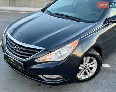 Синий Хендай Соната, объемом двигателя 2.4 л и пробегом 193 тыс. км за 8990 $, фото 6 на Automoto.ua