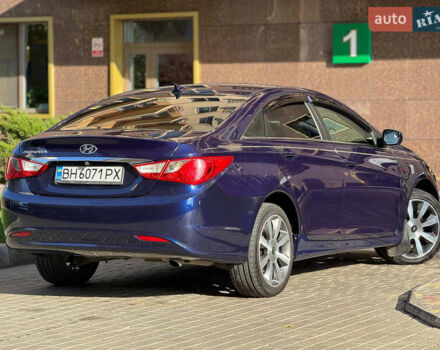 Синій Хендай Соната, об'ємом двигуна 2.36 л та пробігом 200 тис. км за 7500 $, фото 10 на Automoto.ua