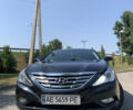 Синий Хендай Соната, объемом двигателя 2.4 л и пробегом 201 тыс. км за 9300 $, фото 3 на Automoto.ua