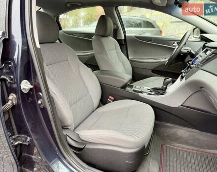 Синий Хендай Соната, объемом двигателя 2.36 л и пробегом 131 тыс. км за 8300 $, фото 9 на Automoto.ua