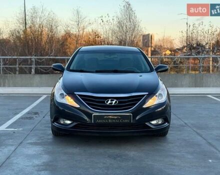 Синий Хендай Соната, объемом двигателя 2.4 л и пробегом 193 тыс. км за 8990 $, фото 3 на Automoto.ua