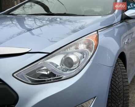 Синий Хендай Соната, объемом двигателя 2.36 л и пробегом 115 тыс. км за 11300 $, фото 1 на Automoto.ua