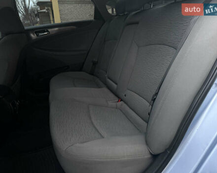 Синий Хендай Соната, объемом двигателя 2.36 л и пробегом 202 тыс. км за 9300 $, фото 10 на Automoto.ua