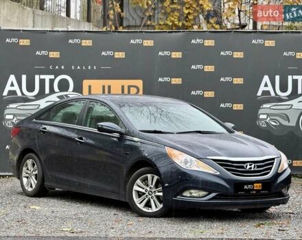 Синий Хендай Соната, объемом двигателя 2.36 л и пробегом 131 тыс. км за 8300 $, фото 1 на Automoto.ua