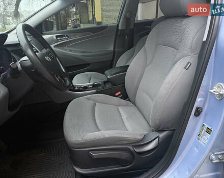 Синий Хендай Соната, объемом двигателя 2.36 л и пробегом 202 тыс. км за 9300 $, фото 8 на Automoto.ua