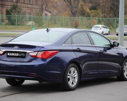 Синий Хендай Соната, объемом двигателя 2.4 л и пробегом 188 тыс. км за 8500 $, фото 5 на Automoto.ua