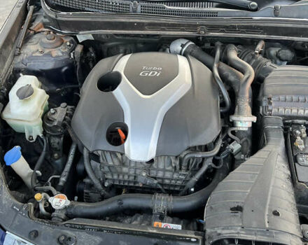 Синій Хендай Соната, об'ємом двигуна 2 л та пробігом 242 тис. км за 9500 $, фото 29 на Automoto.ua