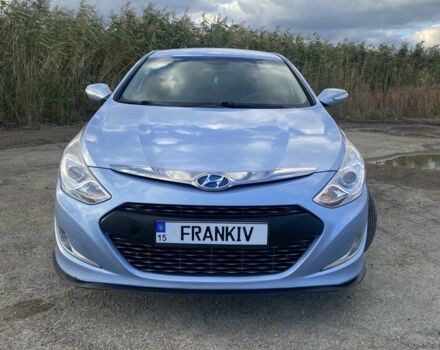 Синий Хендай Соната, объемом двигателя 2.4 л и пробегом 126 тыс. км за 9000 $, фото 1 на Automoto.ua