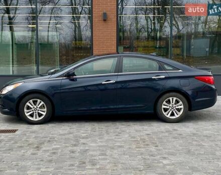 Синий Хендай Соната, объемом двигателя 2.36 л и пробегом 129 тыс. км за 8990 $, фото 7 на Automoto.ua