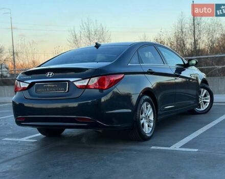 Синий Хендай Соната, объемом двигателя 2.4 л и пробегом 193 тыс. км за 8990 $, фото 13 на Automoto.ua