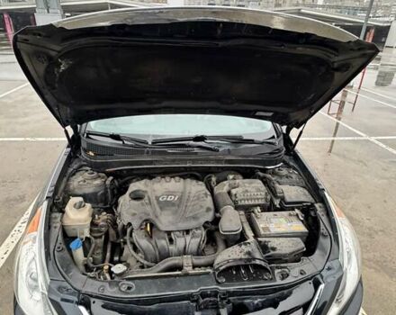 Синий Хендай Соната, объемом двигателя 2.4 л и пробегом 196 тыс. км за 7800 $, фото 10 на Automoto.ua