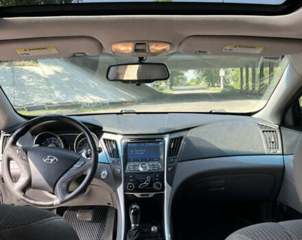 Синий Хендай Соната, объемом двигателя 2.4 л и пробегом 201 тыс. км за 9300 $, фото 12 на Automoto.ua