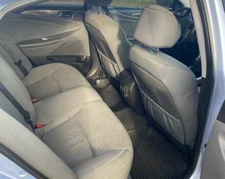 Синий Хендай Соната, объемом двигателя 2.4 л и пробегом 126 тыс. км за 9000 $, фото 5 на Automoto.ua