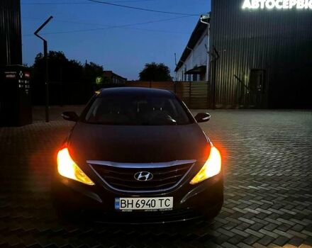 Синий Хендай Соната, объемом двигателя 2.4 л и пробегом 63 тыс. км за 9000 $, фото 7 на Automoto.ua