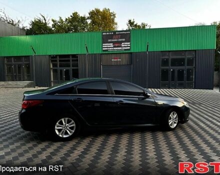 Синий Хендай Соната, объемом двигателя 2.4 л и пробегом 63 тыс. км за 9000 $, фото 4 на Automoto.ua