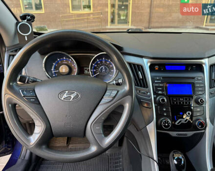 Синій Хендай Соната, об'ємом двигуна 2.36 л та пробігом 200 тис. км за 7500 $, фото 17 на Automoto.ua
