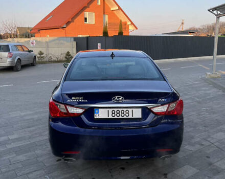 Синій Хендай Соната, об'ємом двигуна 2 л та пробігом 242 тис. км за 9500 $, фото 5 на Automoto.ua